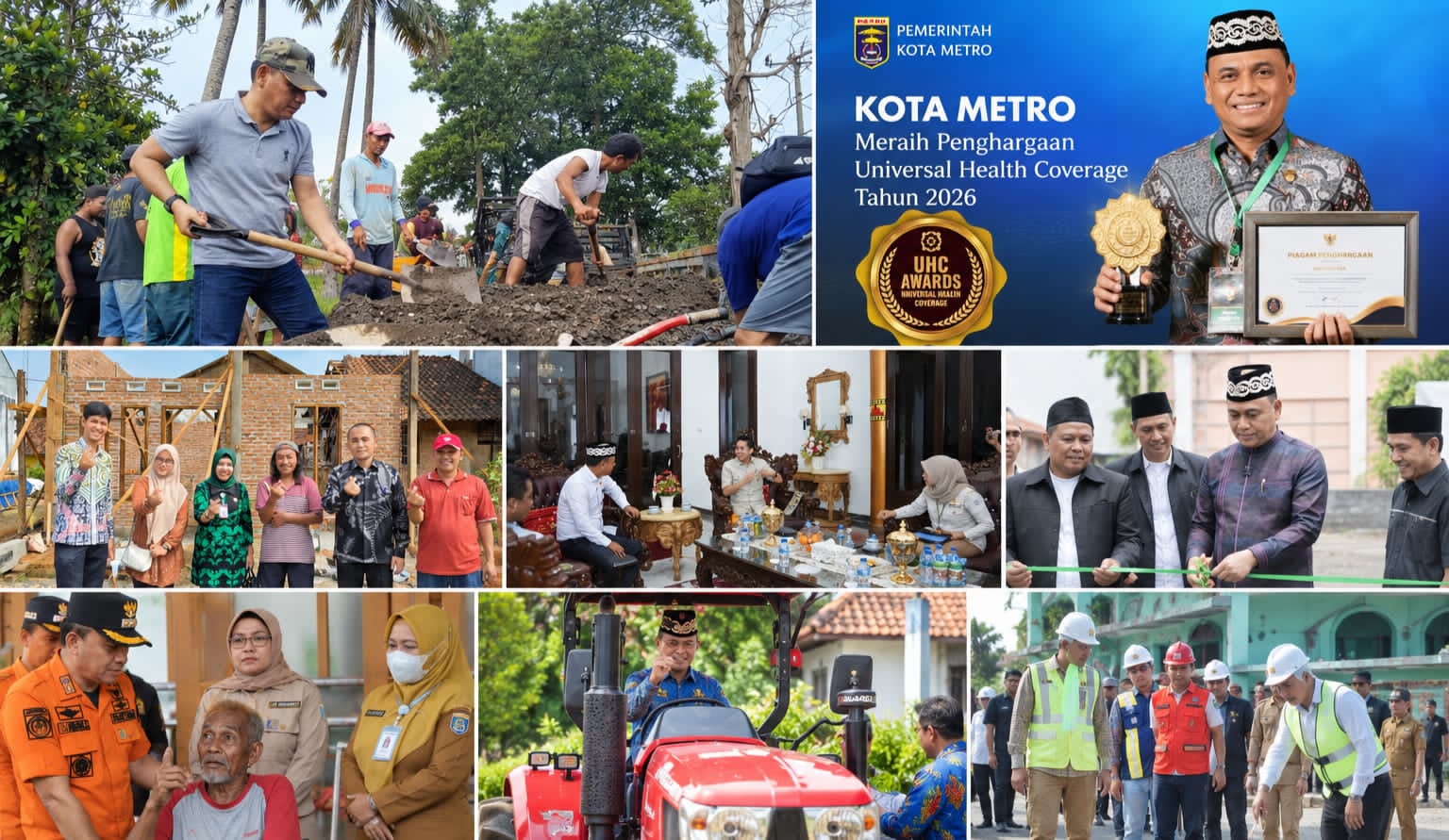 Sinergi Lintas Pemerintahan Dorong Percepatan Infrastruktur di Kota Metro
