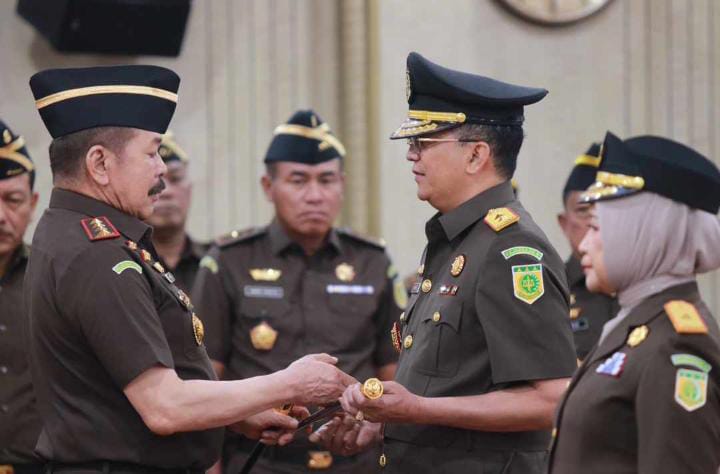 Jaksa Agung Resmi Lantik Dirdik Jampidsus Jadi Kepala Kejaksaan Tinggi Lampung