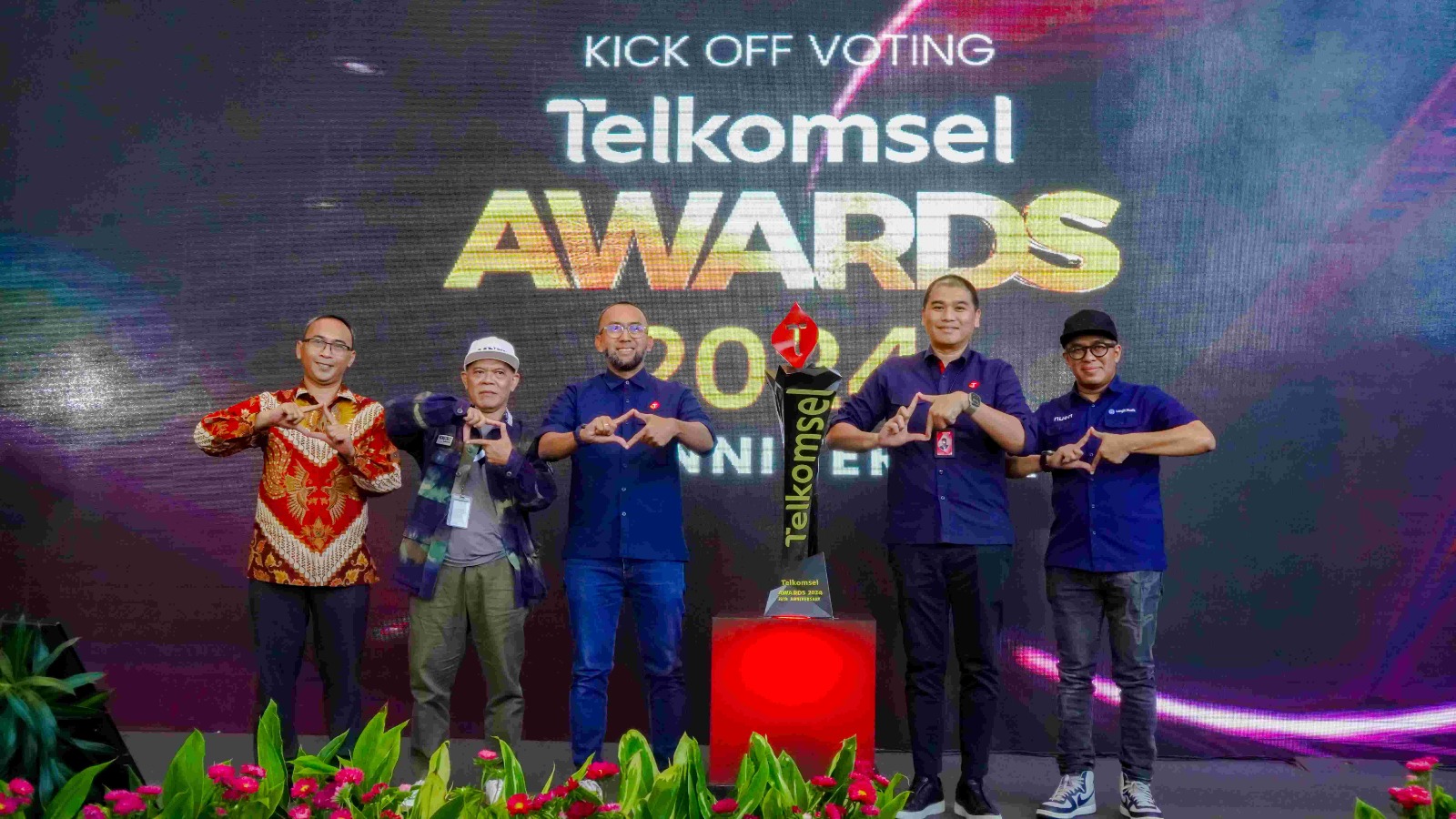 Rayakan Prestasi Talenta Inspiratif dan Dukung Industri Kreatif Digital Indonesia di Telkomsel Awards 2024