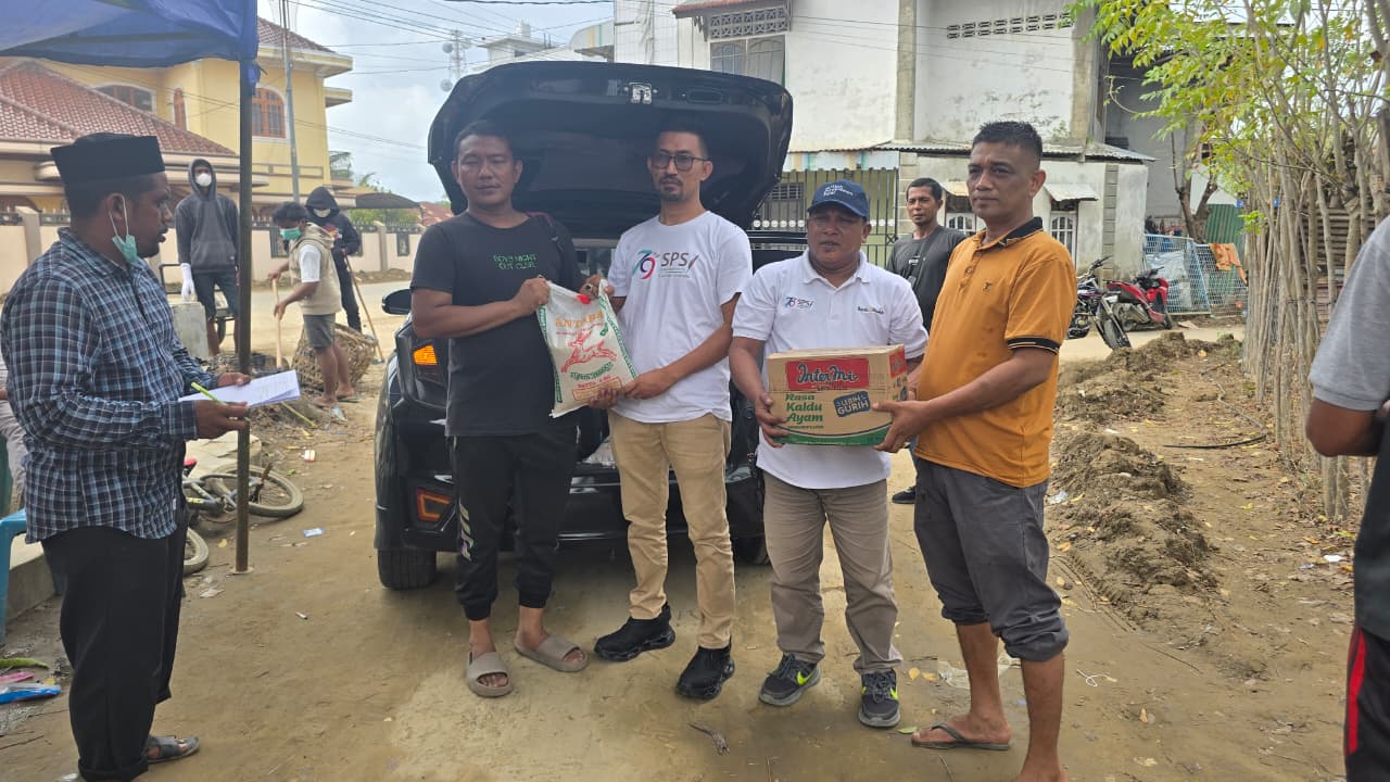 SPS Aceh Salurkan Bantuan Untuk Korban Bencana di Pijay