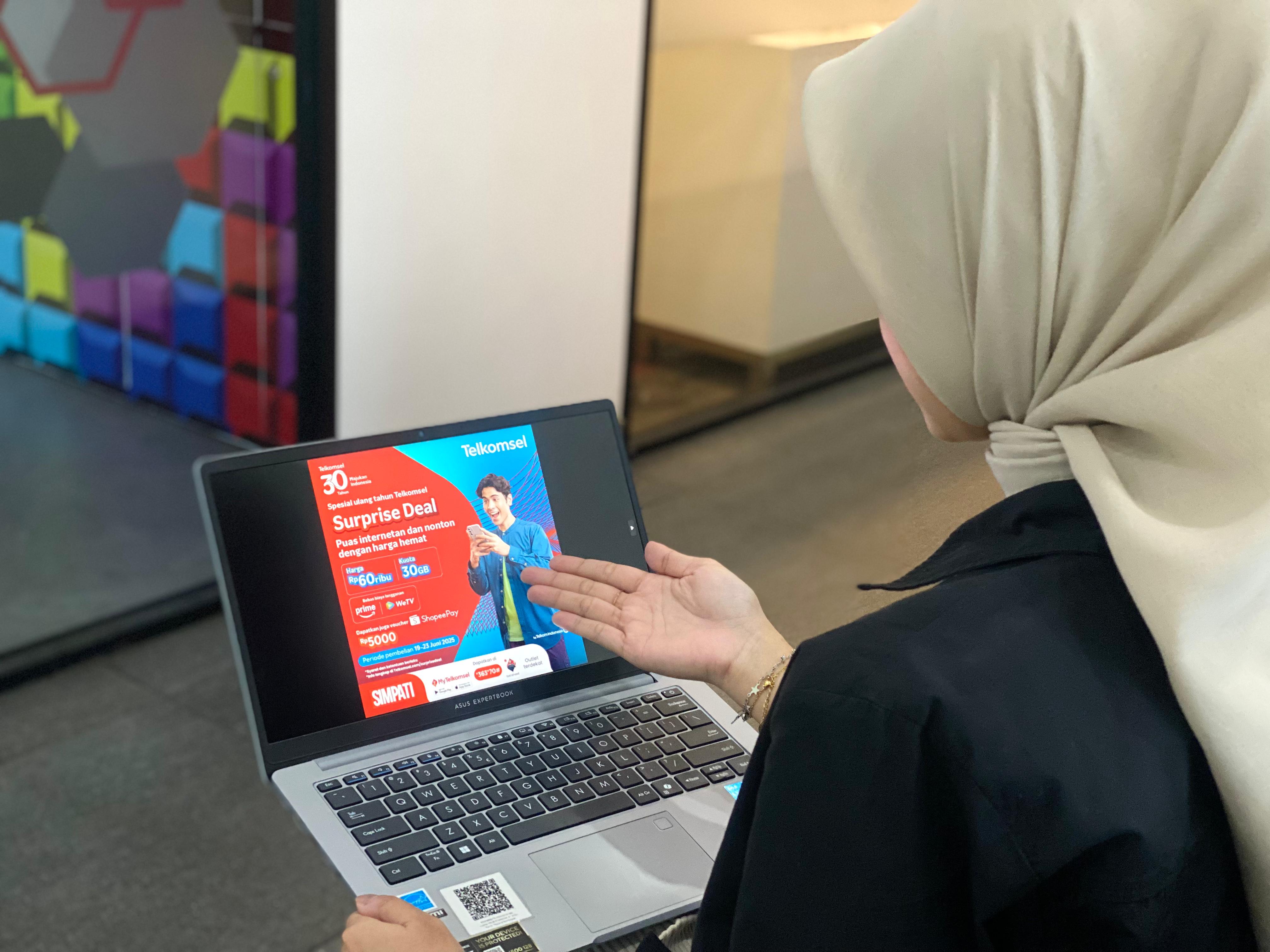 Telkomsel Hadirkan Surprise Deal Internet Spesial HUT ke-30