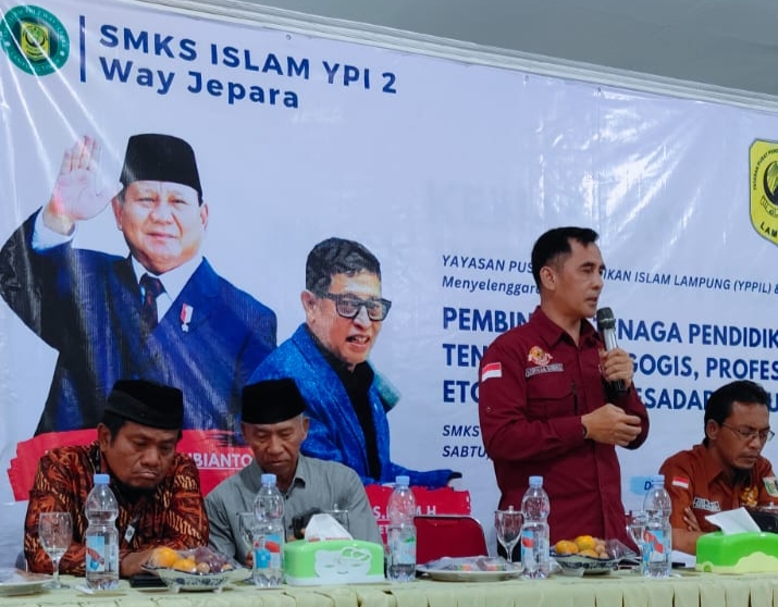 DPD Arun Lampung Sosialisasikan Hukum- Ketenagakerjaan di SMK Islam YPI 2 Way Jepara