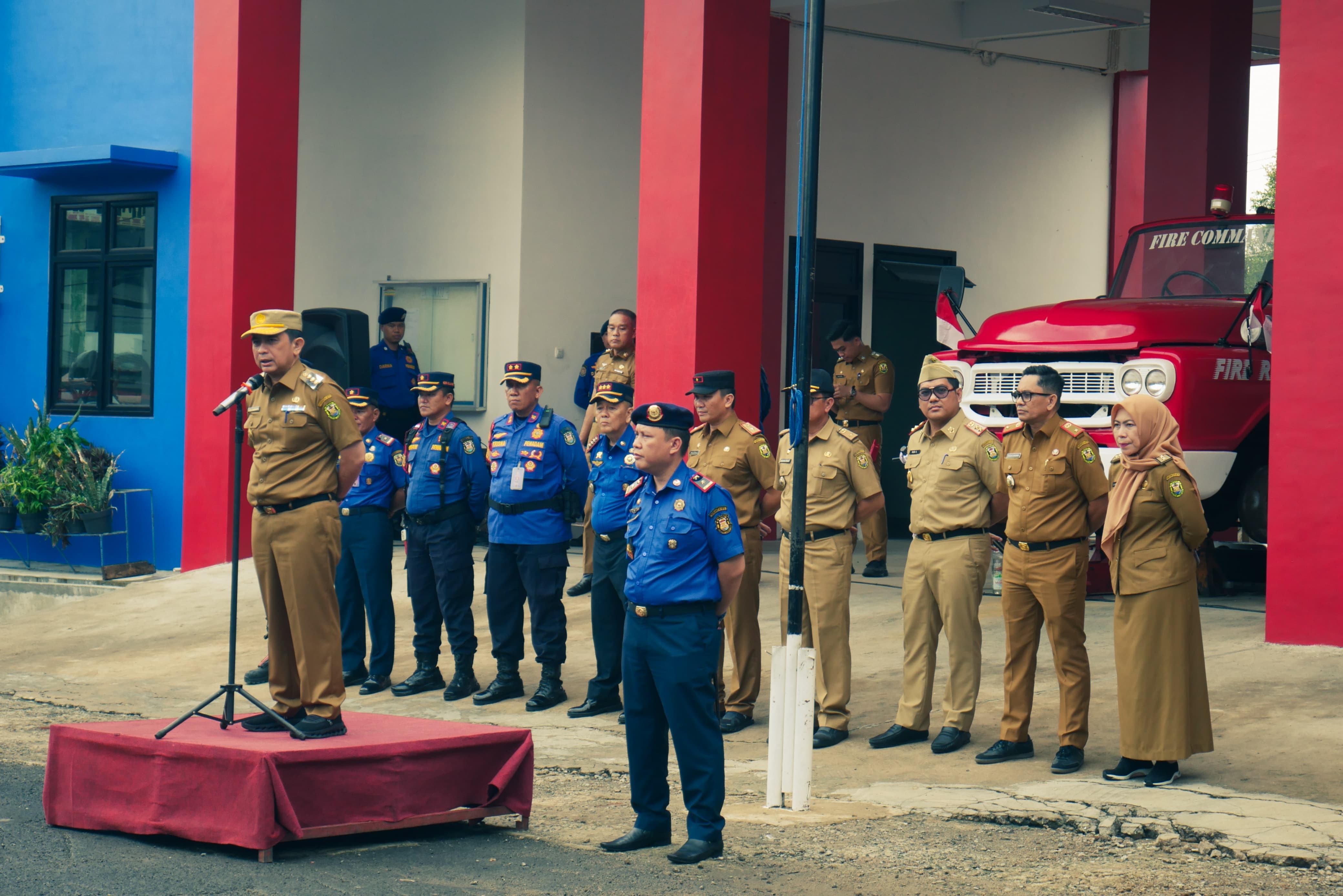 Kunjungi 4 OPD, Pjs Walikota Bandar Lampung Imbau ASN Harus Netral