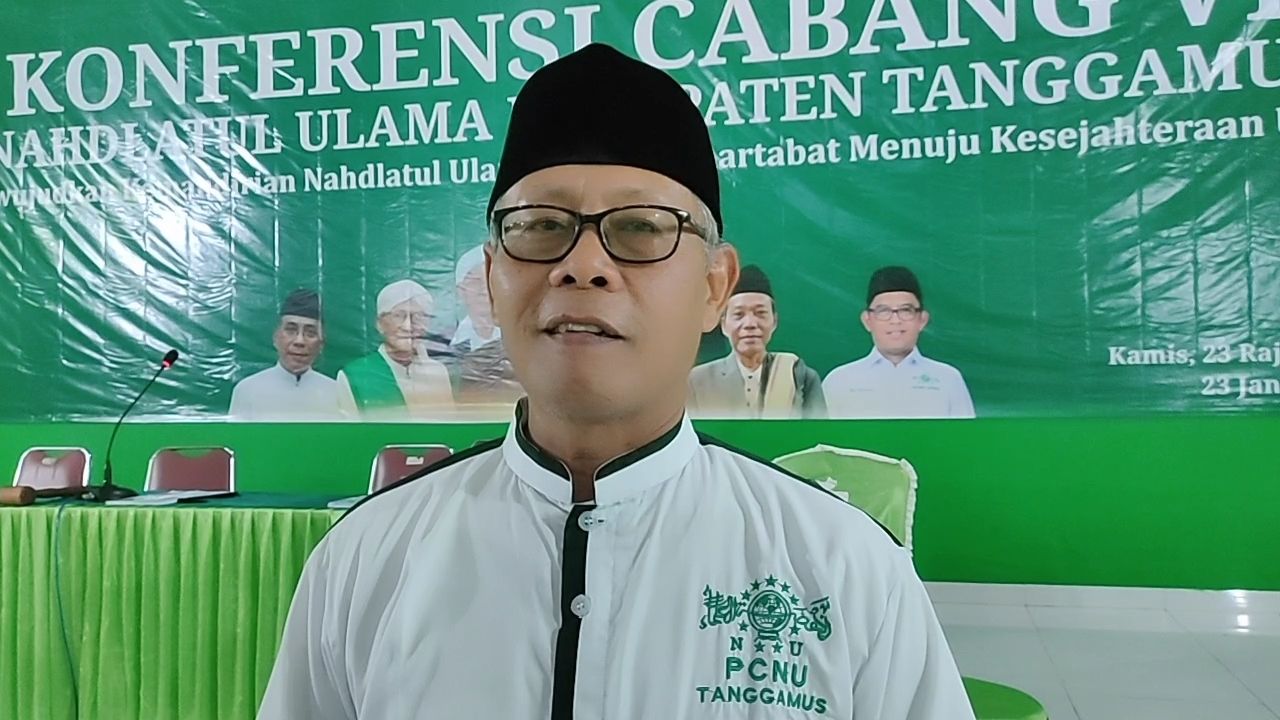 KH.Samsul Hadi Kembali Pimpin PCNU Tanggamus 