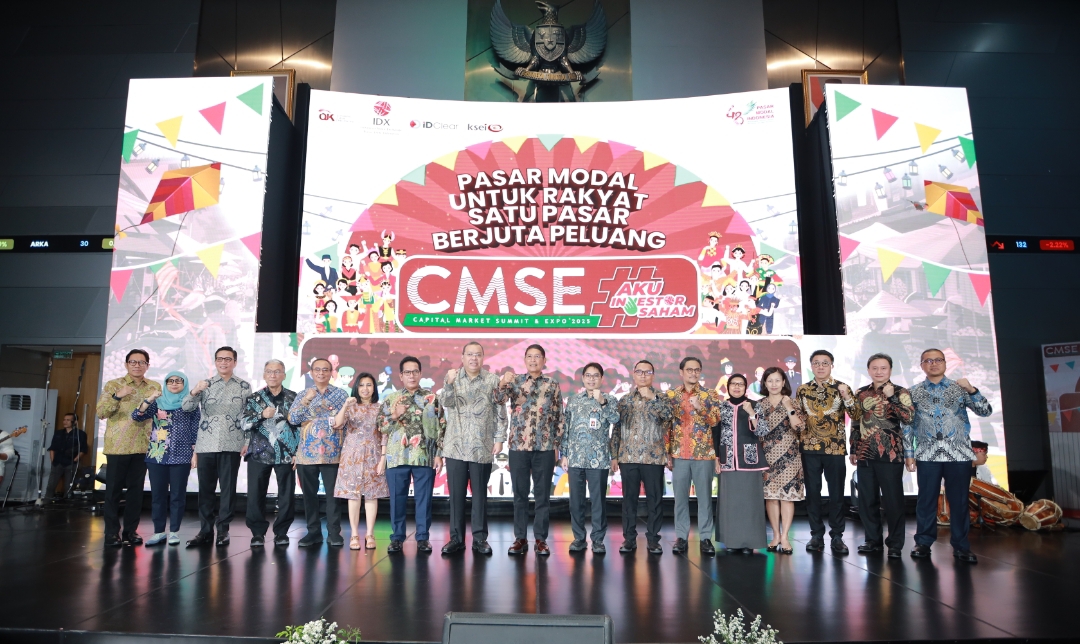 CMSE 2025 Dorong Pasar Modal Makin Dikenal Masyarakat, Satu Pasar Berjuta Peluang