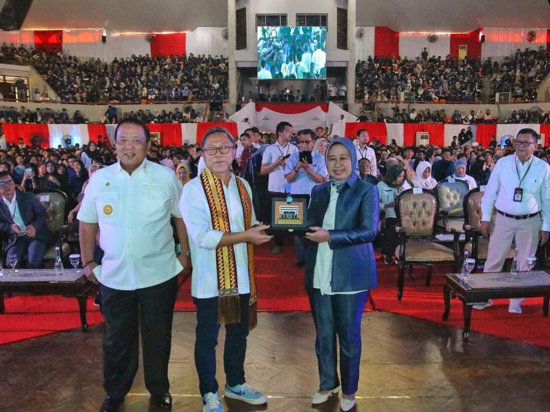 Mendag Zulkifli Hasan dan Gubernur Arinal Hadiri Dies Natalis ke-58 UNILA