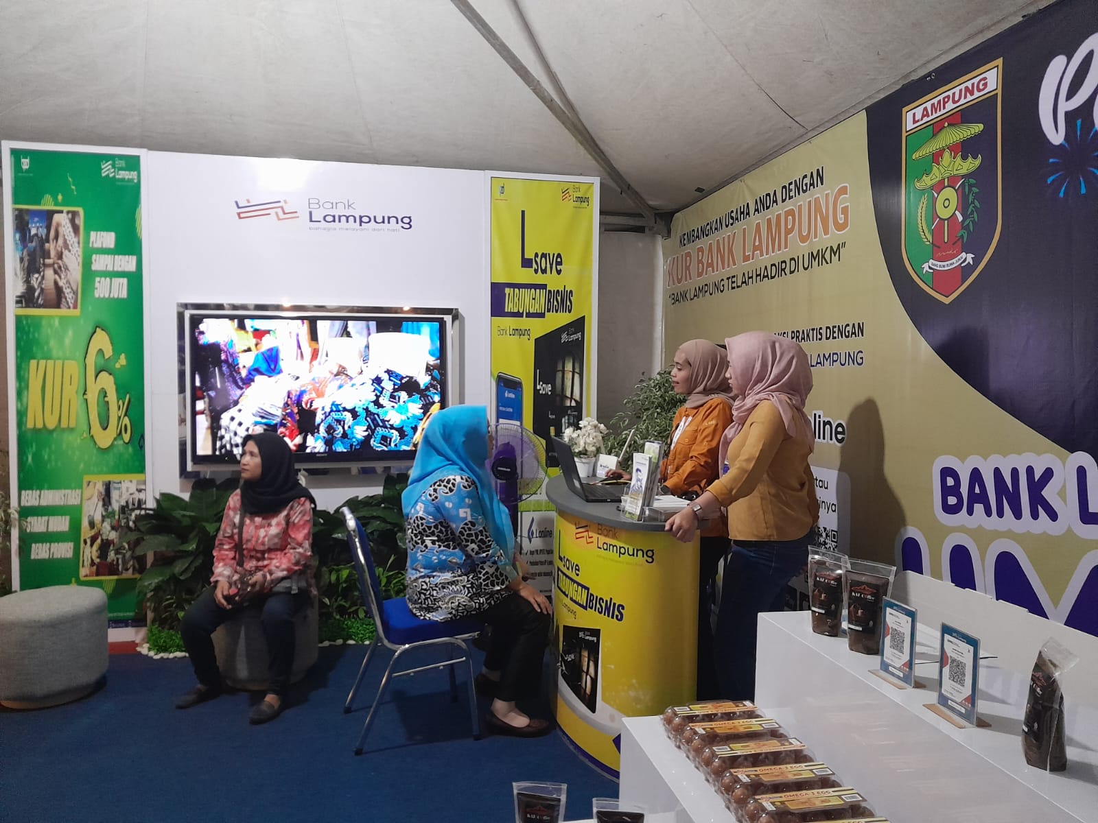 Bank Lampung Tawarkan Kemudahan L-Online di PRL 2024 