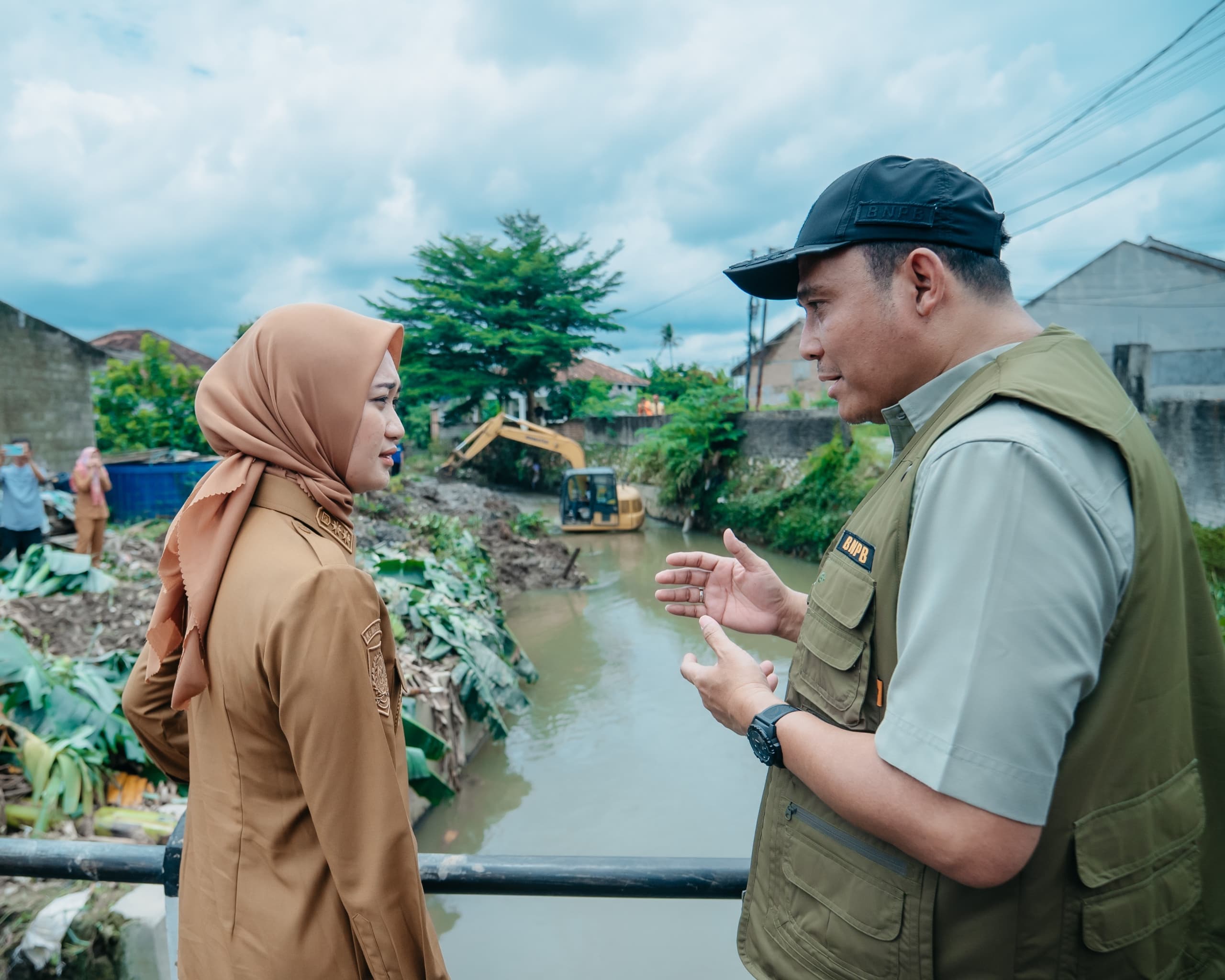 Langsung Action ! Wagub Lampung Pantau Normalisasi Sungai