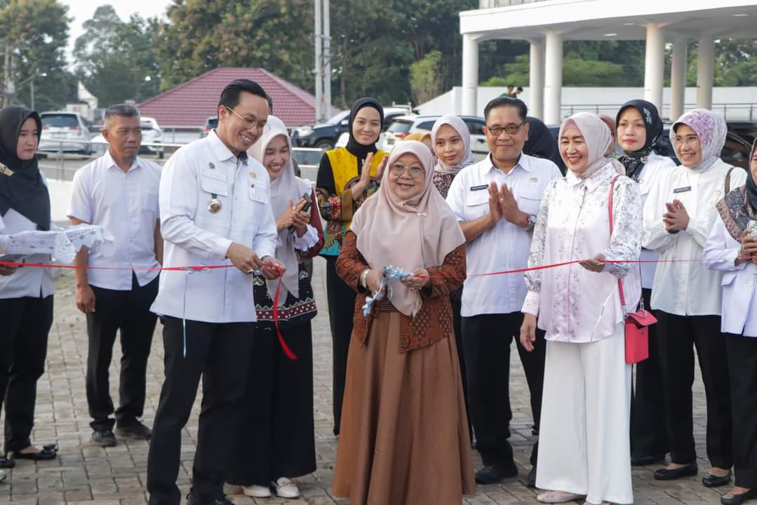 Pj. Bunda Literasi Provinsi Lampung Buka Festival Kuliner Jelajah Nusantara 2024