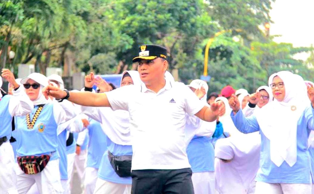 Wali Kota Metro Ajak Masyarakat Tingkatkan Kesadaran Hidup Sehat