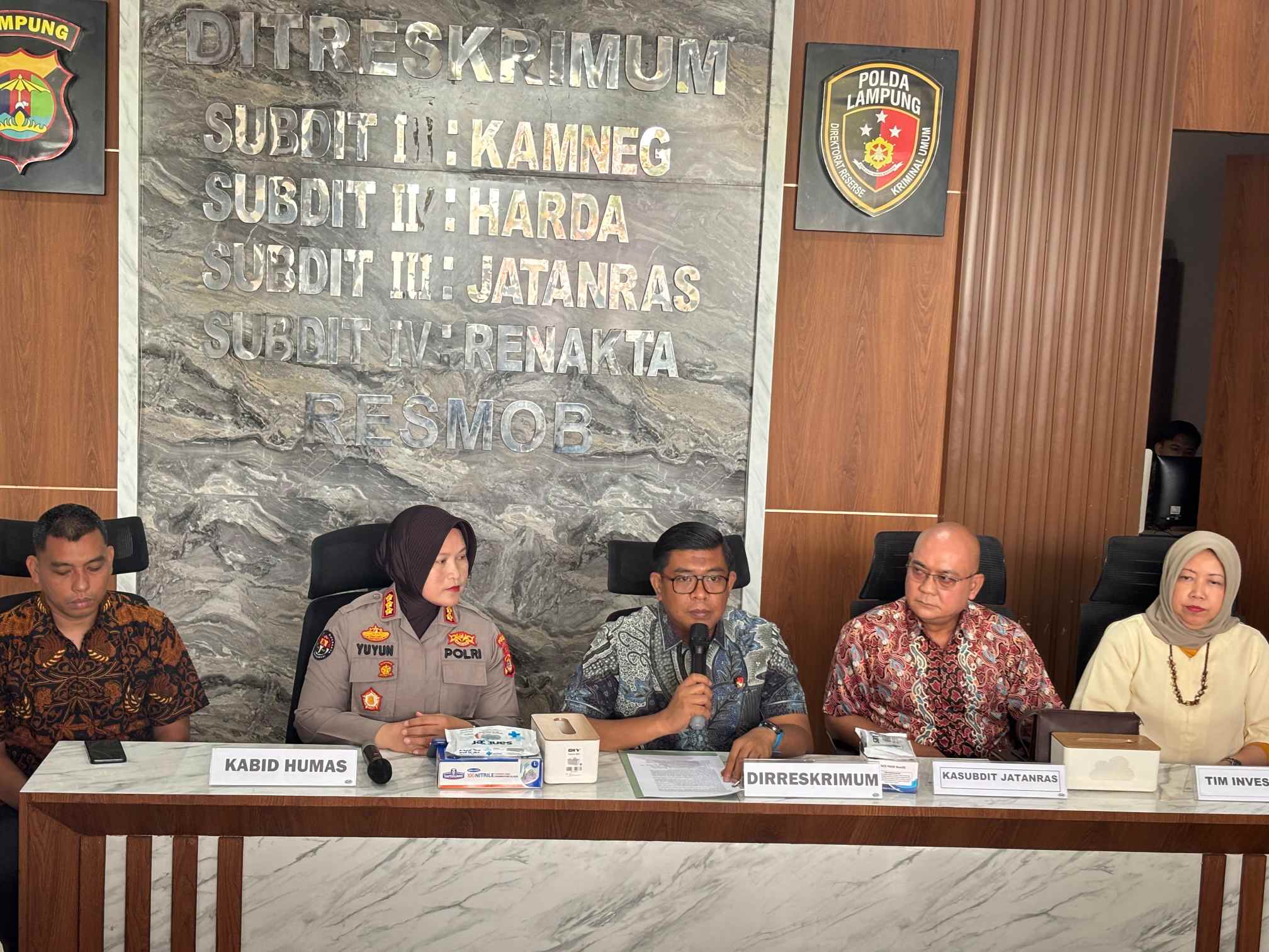 Polda Lampung Tetapkan 8 Tersangka di Kasus Penganiayaan Mahasiswa Unila