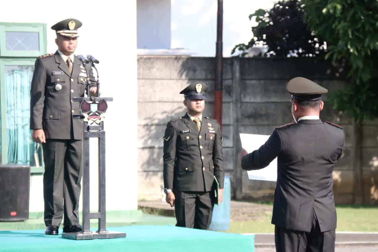 Kodim 0429/Lamtim Gelar Upacara Peringatan Hari Lahir Pancasila 