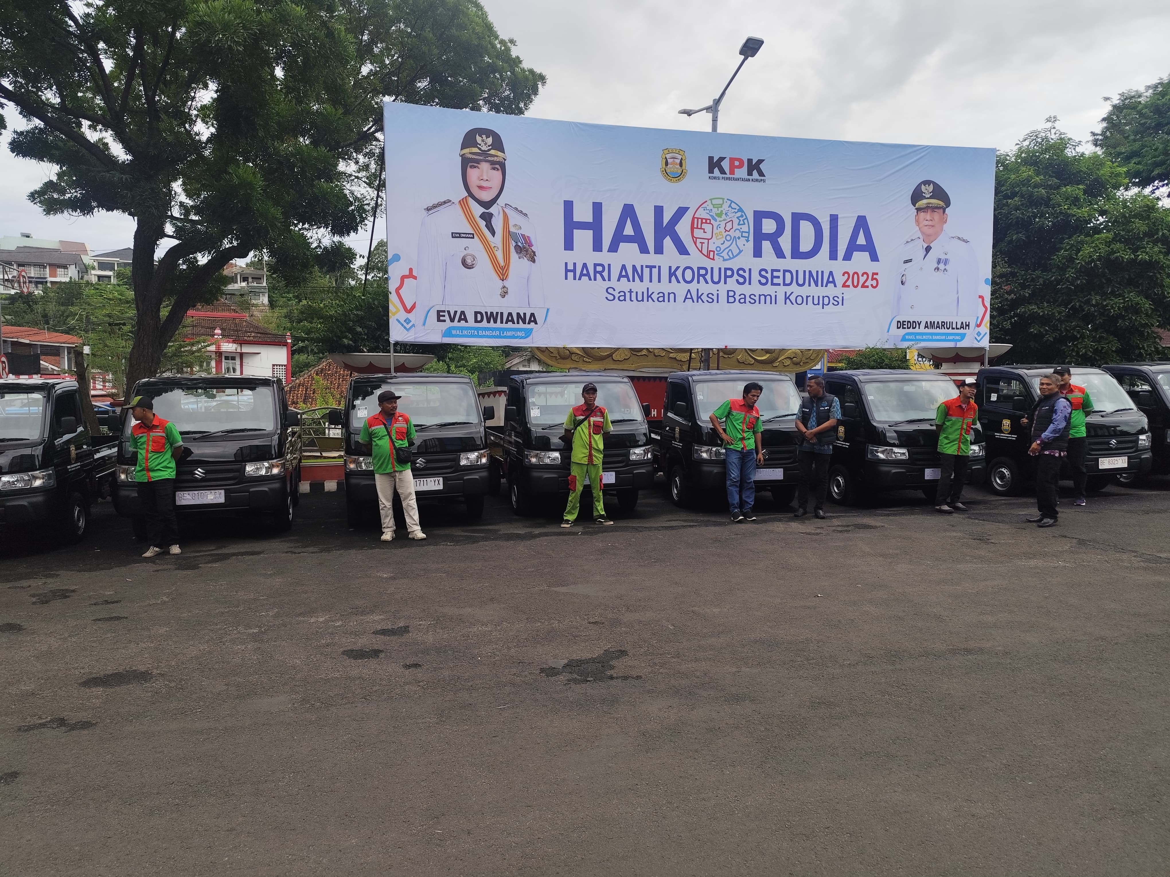 Pemkot Bandar Lampung Tambah 10 Mobil Pickup Kebersihan Guna Layanan Angkut Sampah Hingga Malam Hari