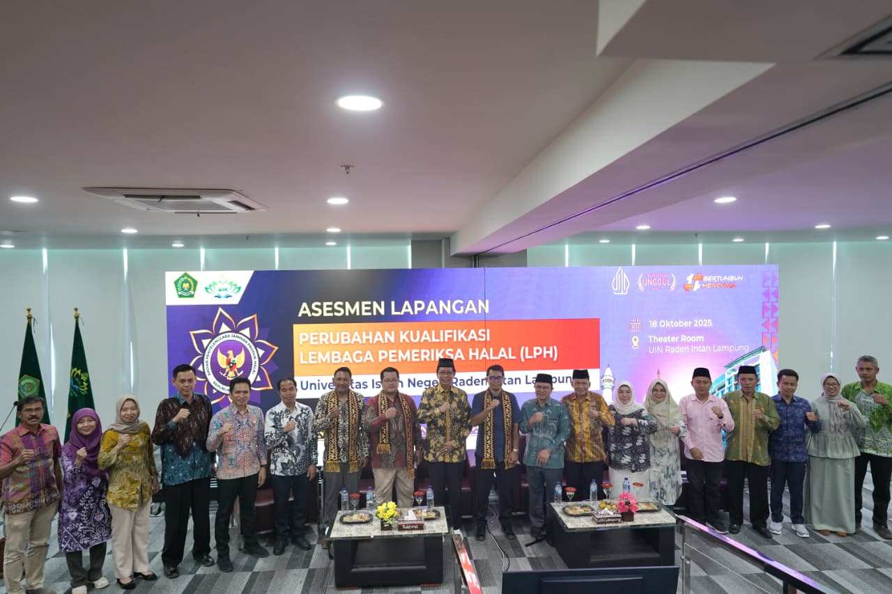 Asesmen Lapangan Perubahan Kualifikasi LPH UIN RIL, Rektor Sampaikan Makna Teologis dan Profetik