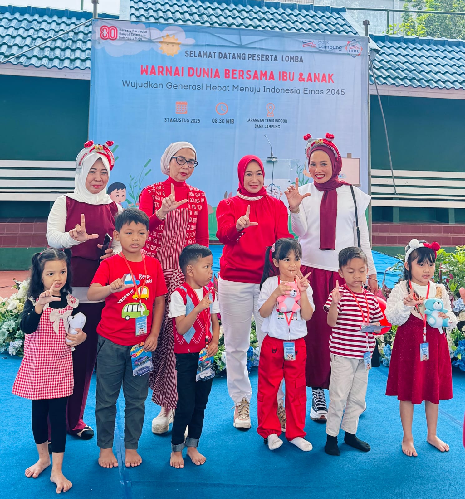 Pererat Silaturahmi, IKBL Gelar Lomba Mewarnai Ibu dan Anak