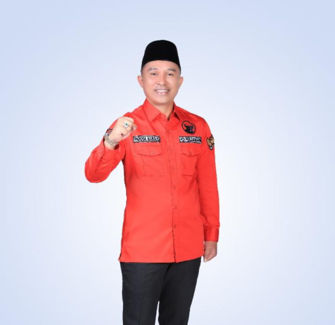 Parosil Kembali Jabat Ketua DPC PDIP Lambar, Sekretaris Edi Novial, Bendahara Ihrom Rusli