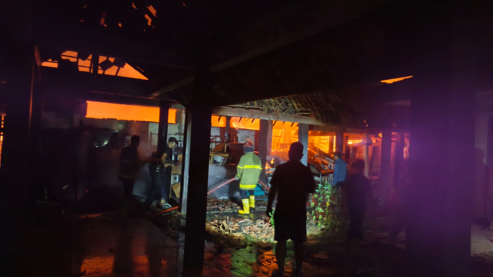 RSUD Ryacudu Kotabumi Dilalap Sijago Merah ,Pasien Sempat Panik