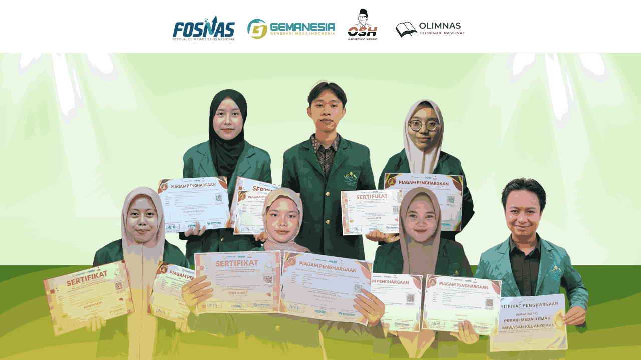 Mahasiswa Pendidikan Biologi UIN RIL Borong Medali di Olimpiade Hardiknas 2026