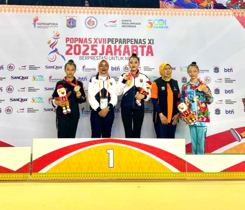 Lampung Tembus Peringkat 10 Nasional di POPNAS XVII 2025, Torehkan 8 Medali Emas