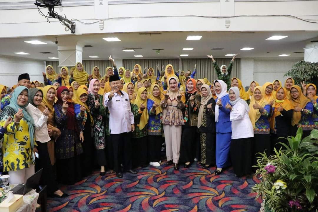 Bunda PAUD Provinsi Lampun Buka Workshop Peningkatan Kompetensi Pendidik Madrasah Raudatul Athfal