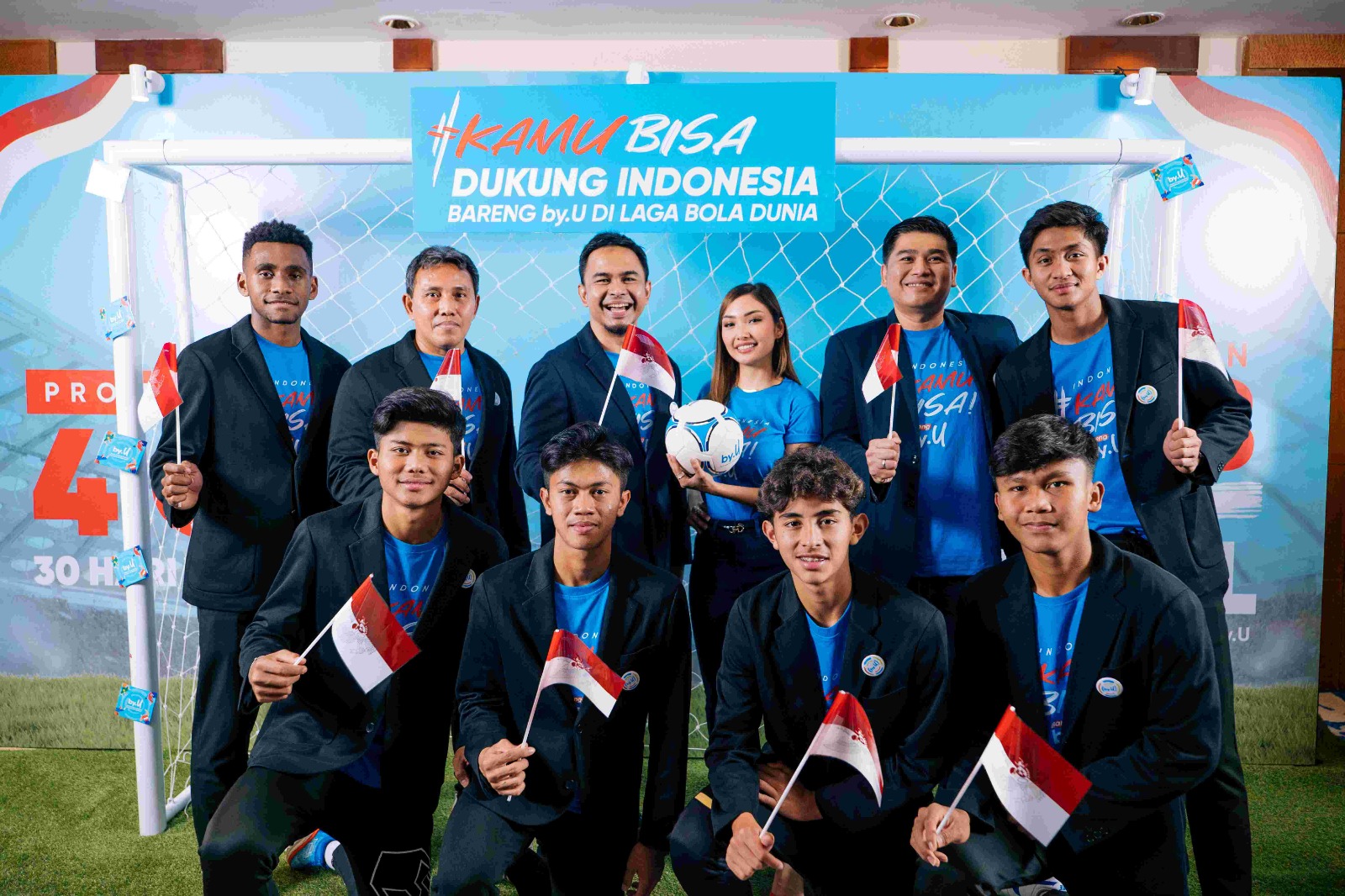 by.U Beri 1 GB Tiap Indonesia Cetak 1 Gol di Laga Bola Dunia