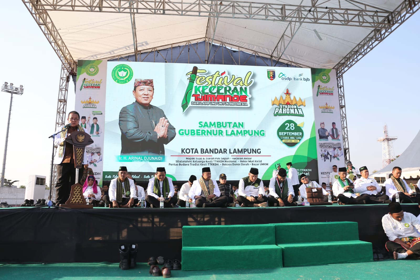  Gubernur Arinal Apresiasi Dijadikannya Lampung sebagai Penyelenggara Festival Keceran Tjimande Tingkat Nasion