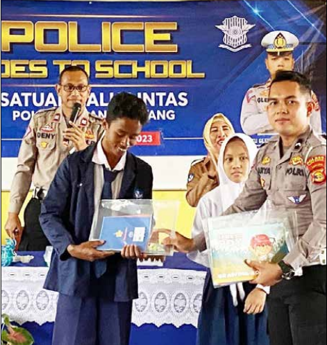 Polres Tulang Bawang Gelar Police Goes to School