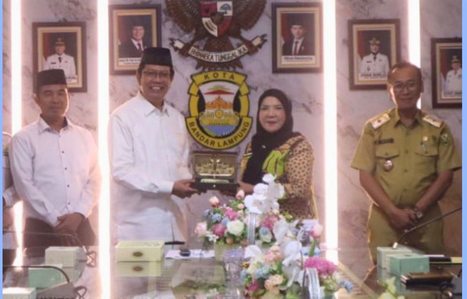 Perkuat Sinergi Pemerintah dan Dunia Akademik, Walikota Eva Bertemu Rektor UIN Raden Intan Lampung