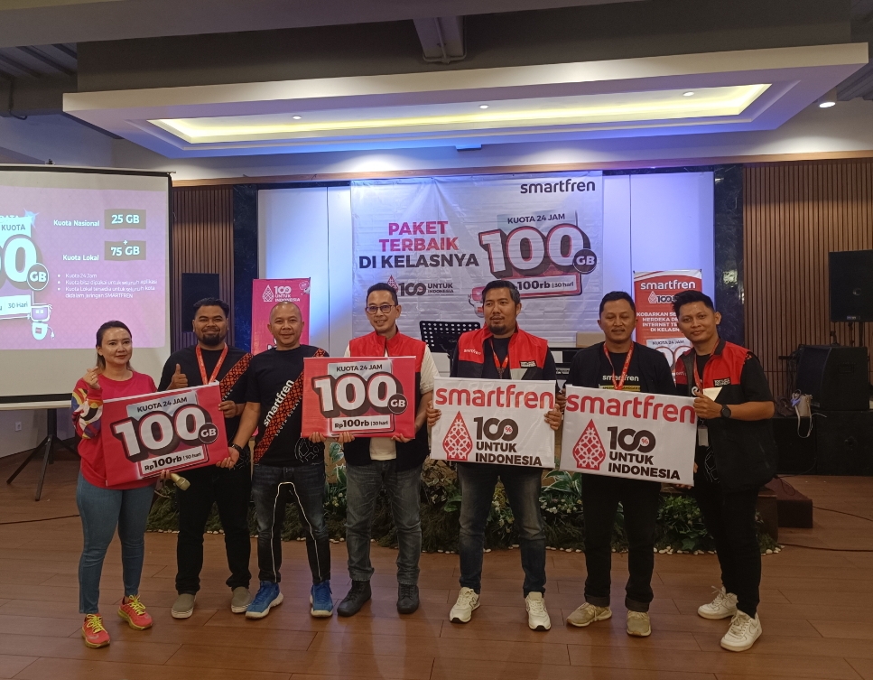 Smartfren Hadirkan Promo Paket 100 GB Hanya Dijual Rp100 Ribu