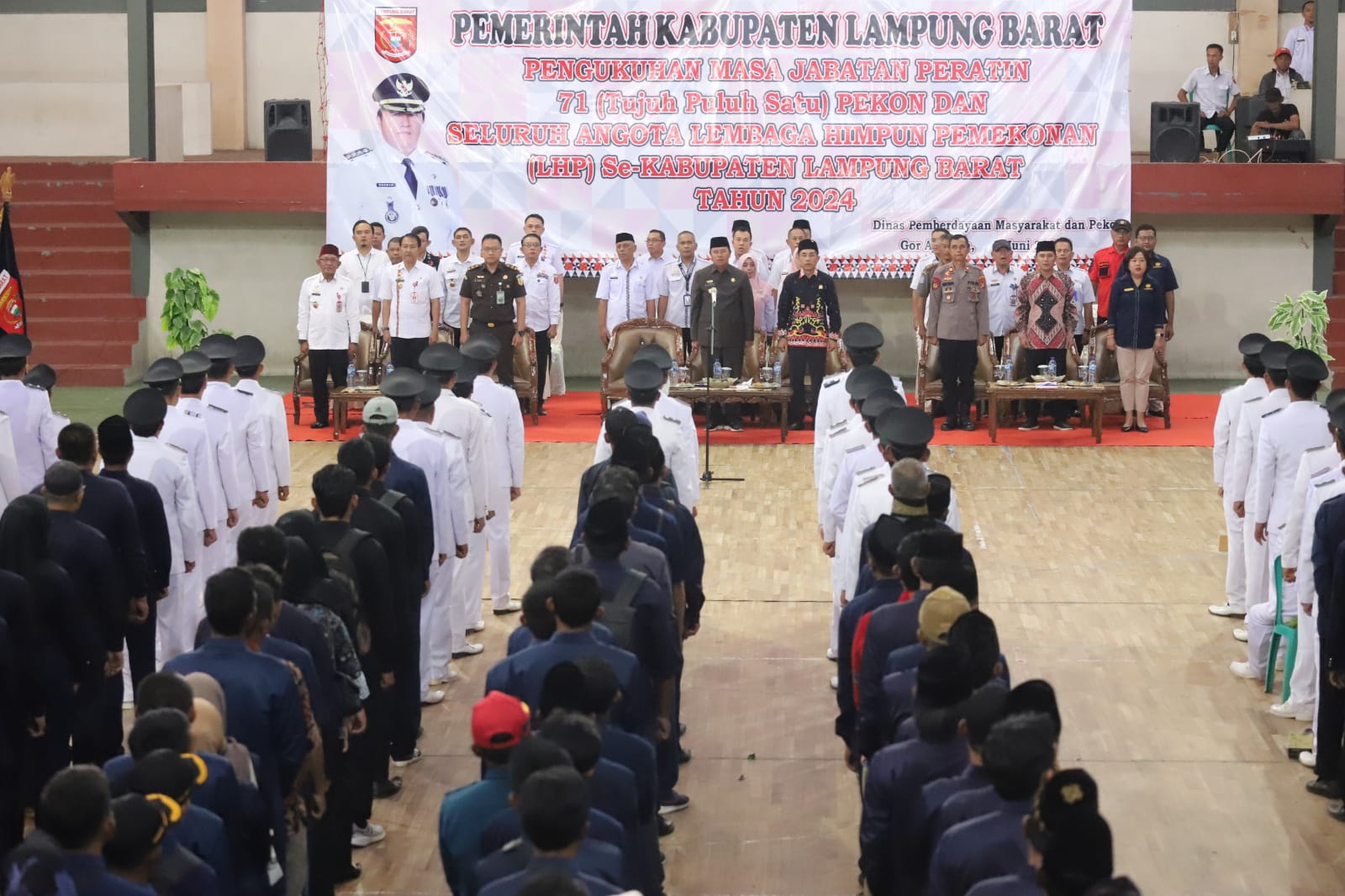 71 Peratin dan 830 LHP Lampung Barat Resmi Diperpanjang