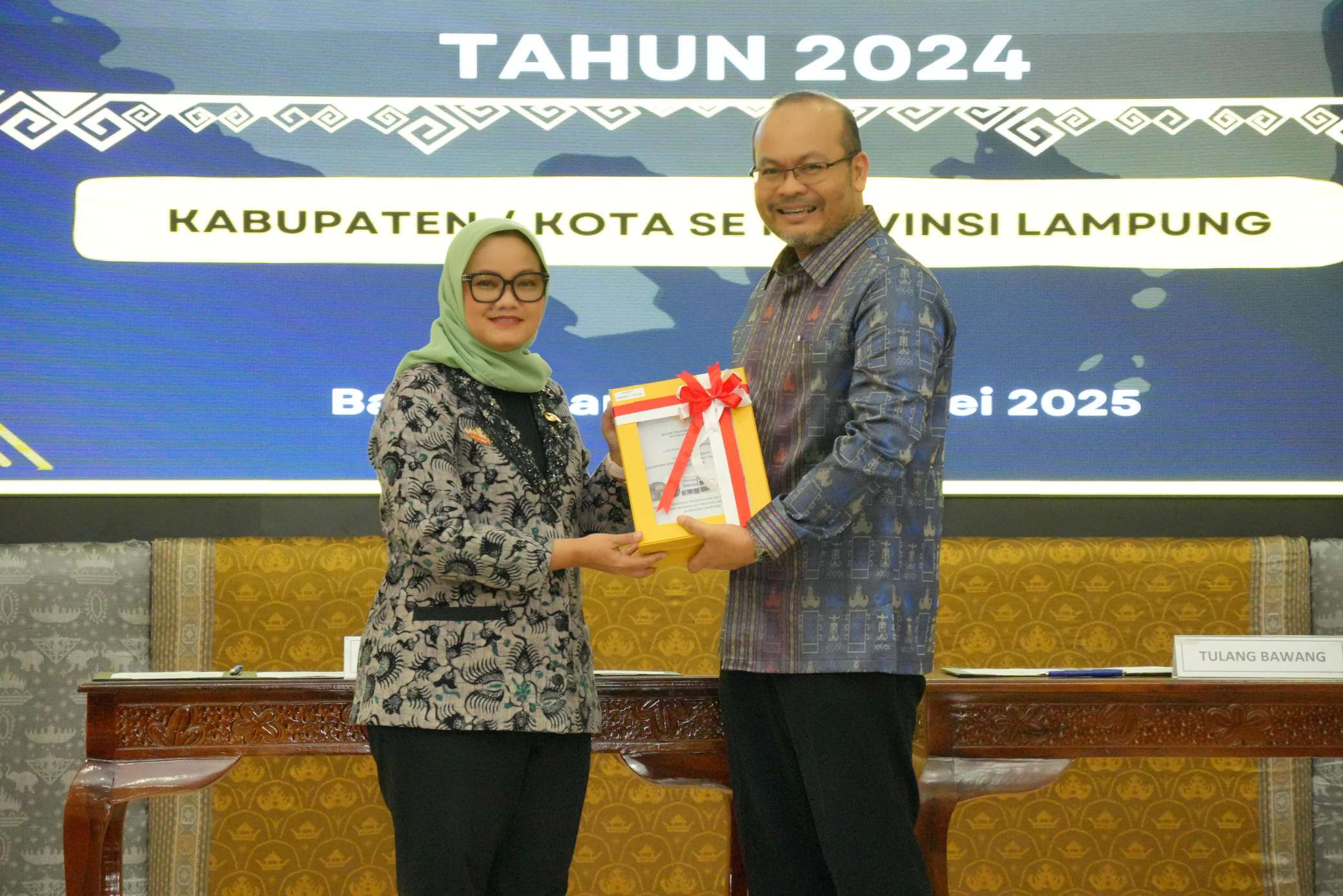Capaian 100 Hari Kerja Bupati Ela dan Wabup Azwar, Pemkab Lamtim Raih WTP Ke 7