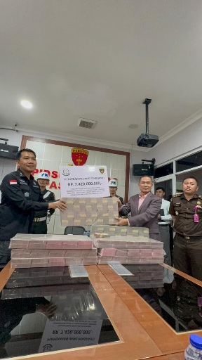 Komitmen Berantas Korupsi Kejati Lampung Pulihkan Kerugian Negara RP11,14 Miliar Dari Kasus Korupsi Tol