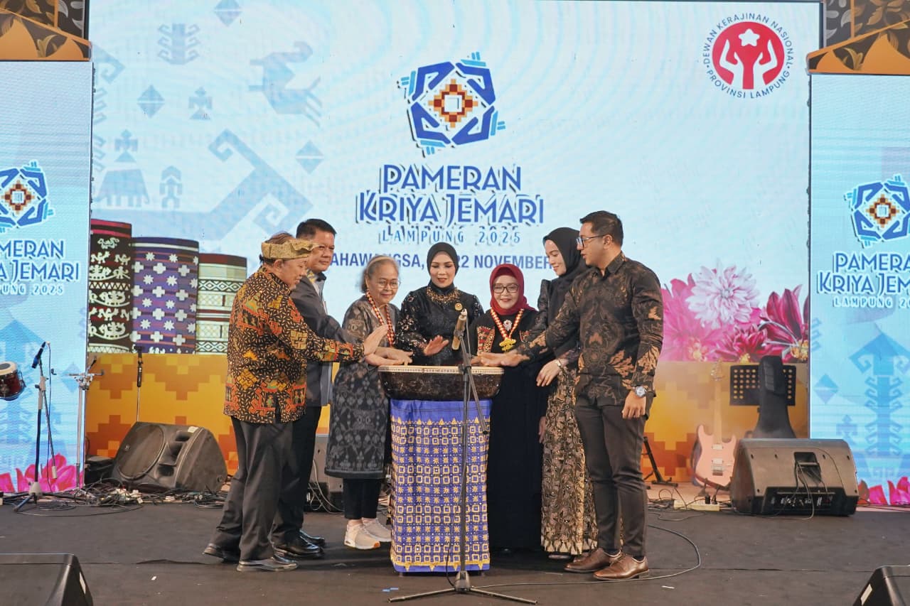 Pemprov dan Dekranasda Provinsi Lampung Sukses Gelar Pameran Kriya Jemari 2025