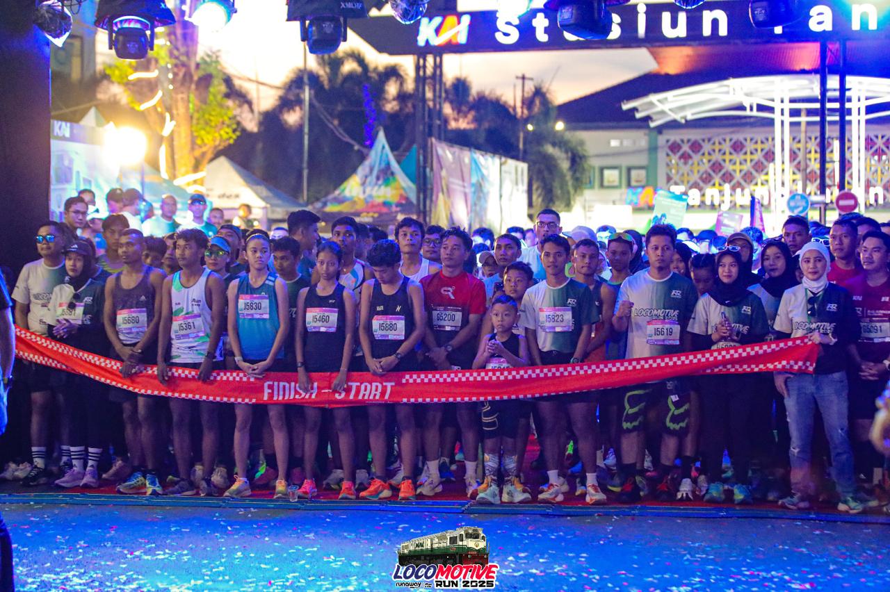 KAI Divre IV Tanjungkarang Gelar Locomotive Run 2026