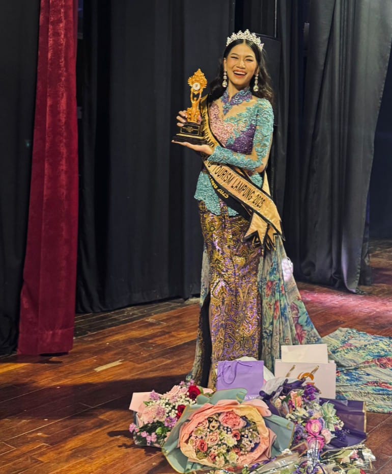 Bikin Bangga, Rere Gadis Yatim Piatu Asal Menggala Wakili Lampung di Ajang MMGTI 2026