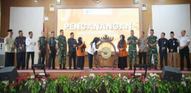 Bupati Way Kanan Ayu Asalasiyah Buka Apel Siaga Sensus Ekonomi 2026 