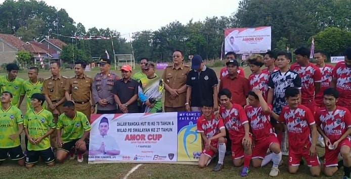 Wakil Wali Kota Metro Buka Amor Cup 2023