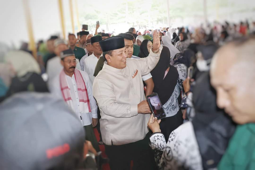 Gubernur Arinal Hadiri Pengajian Akbar di Kabupaten Tulangbawang 