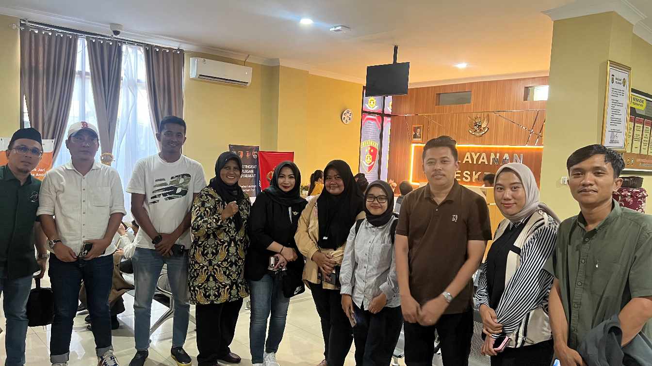 Keluarga Pengurus PWI Lampung Laporkan Dugaan Pengancaman, Legislator dan Jurnalis Beri Pendampingan