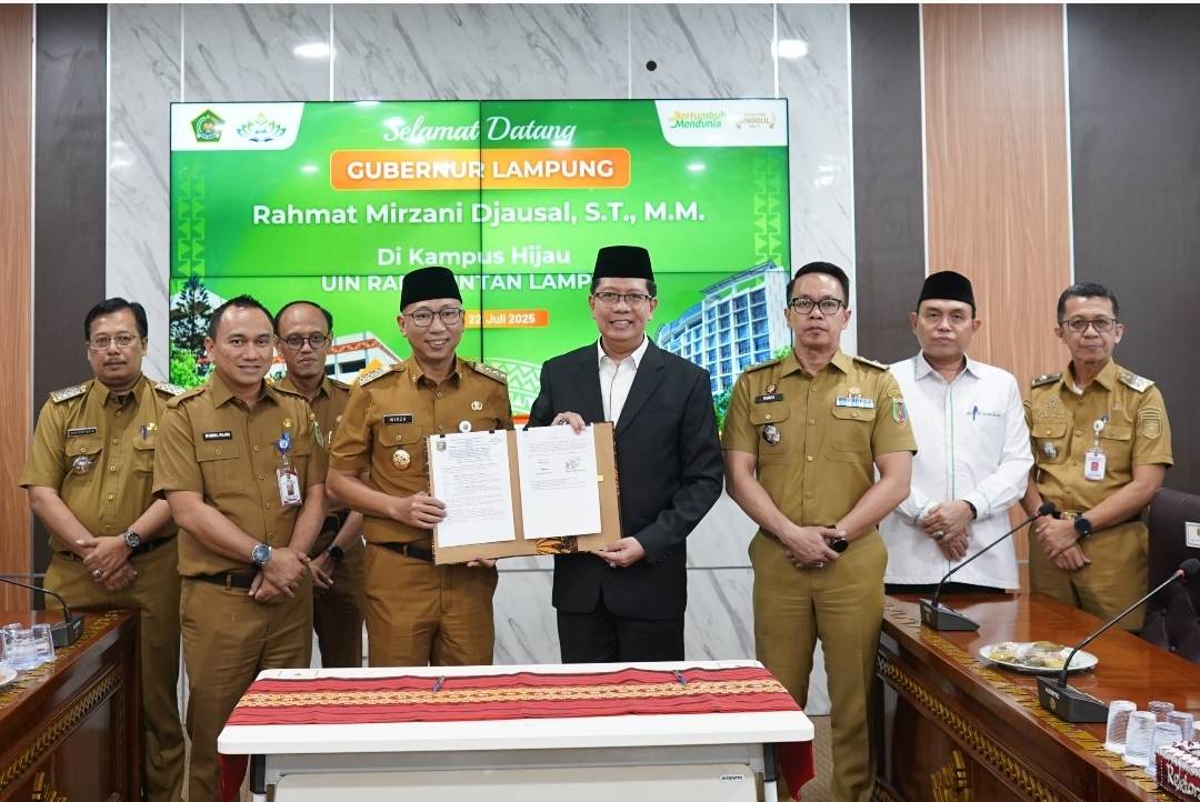 Gubernur Lampung Hibahkan Lahan 50 Hektar ke UIN Raden Intan Lampung