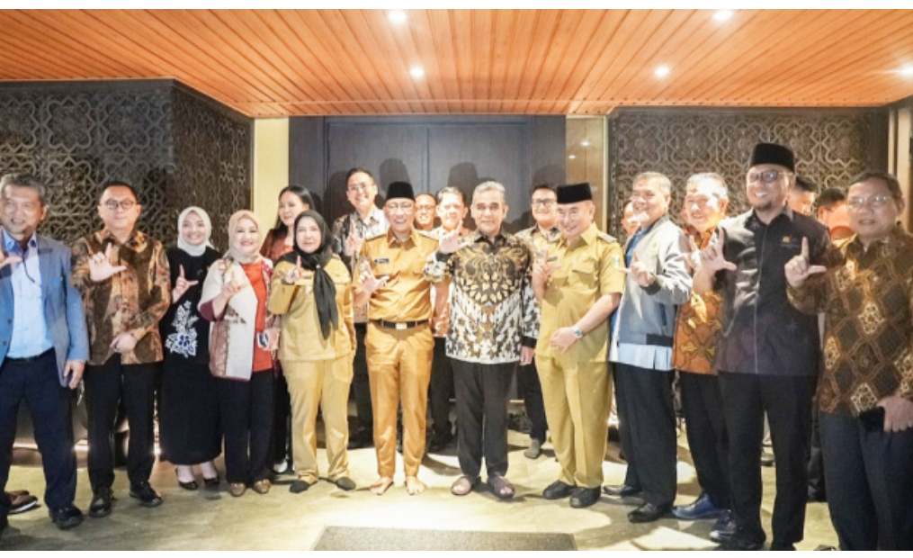 Jalin Sinergi, Gubernur Mirza dan Kada se Lampung Silahturahmi dengan Anggota DPR-DPD RI