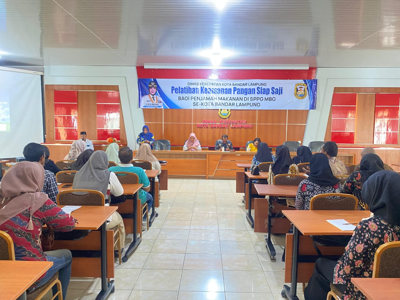 Dinkes Bandar Lampung Gelar Pelatihan Keamanan Pangan Siap Saji Usai Adanya Kasus Keracunan MBG