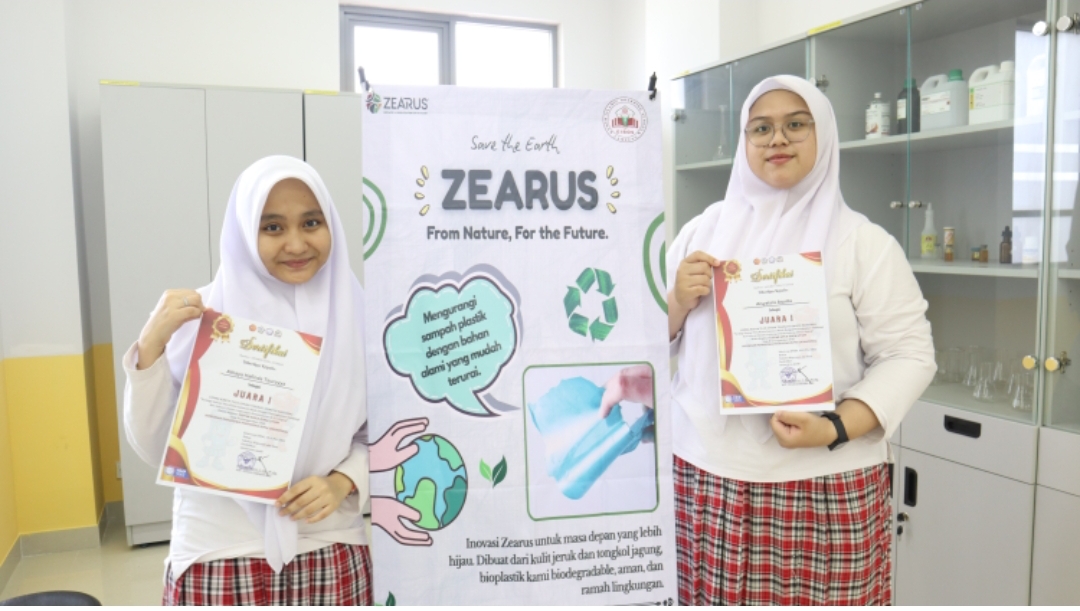 SMA EIBOS Lampung Juarai LKTI Tingkat Nasional 2025