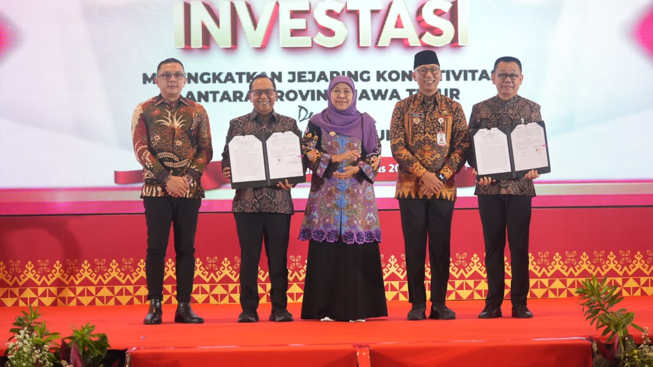Perkuat Permodalan, Bank Lampung Tandatangani PKS KUB dengan Bank Jatim