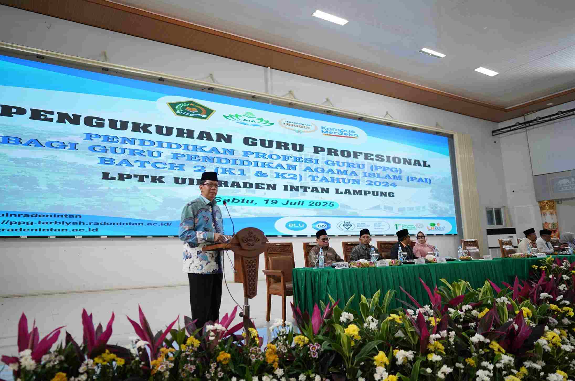 Rektor Ajak Guru Profesional Laksanakan Trilogi Kerukunan Jilid II