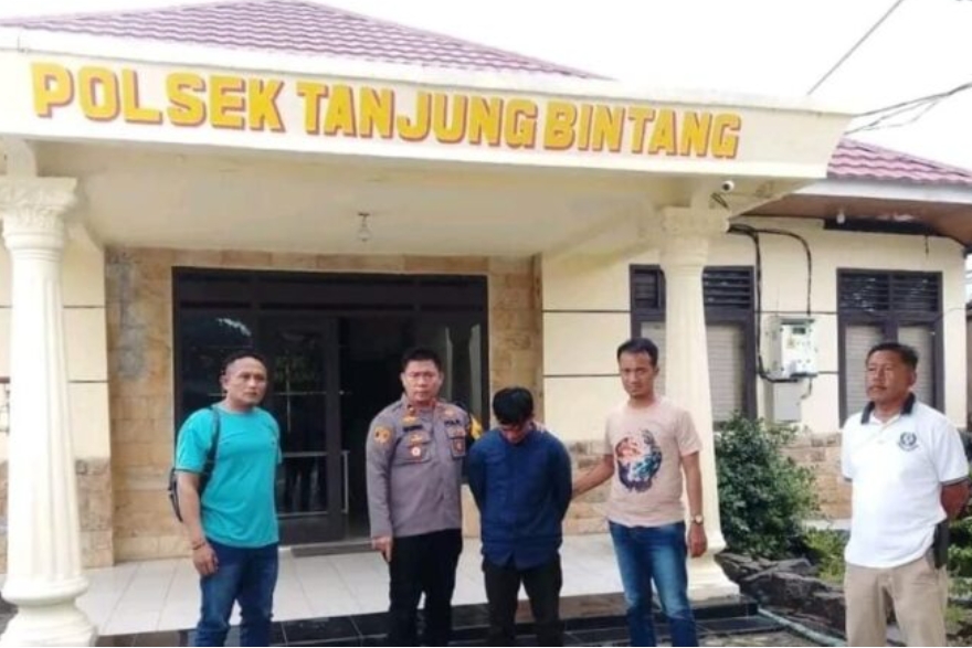 Kejar-kejaran Curanmor di Tanjung Sari Lamsel Berujung Kecelakaan, Satu Pelaku Ditangkap