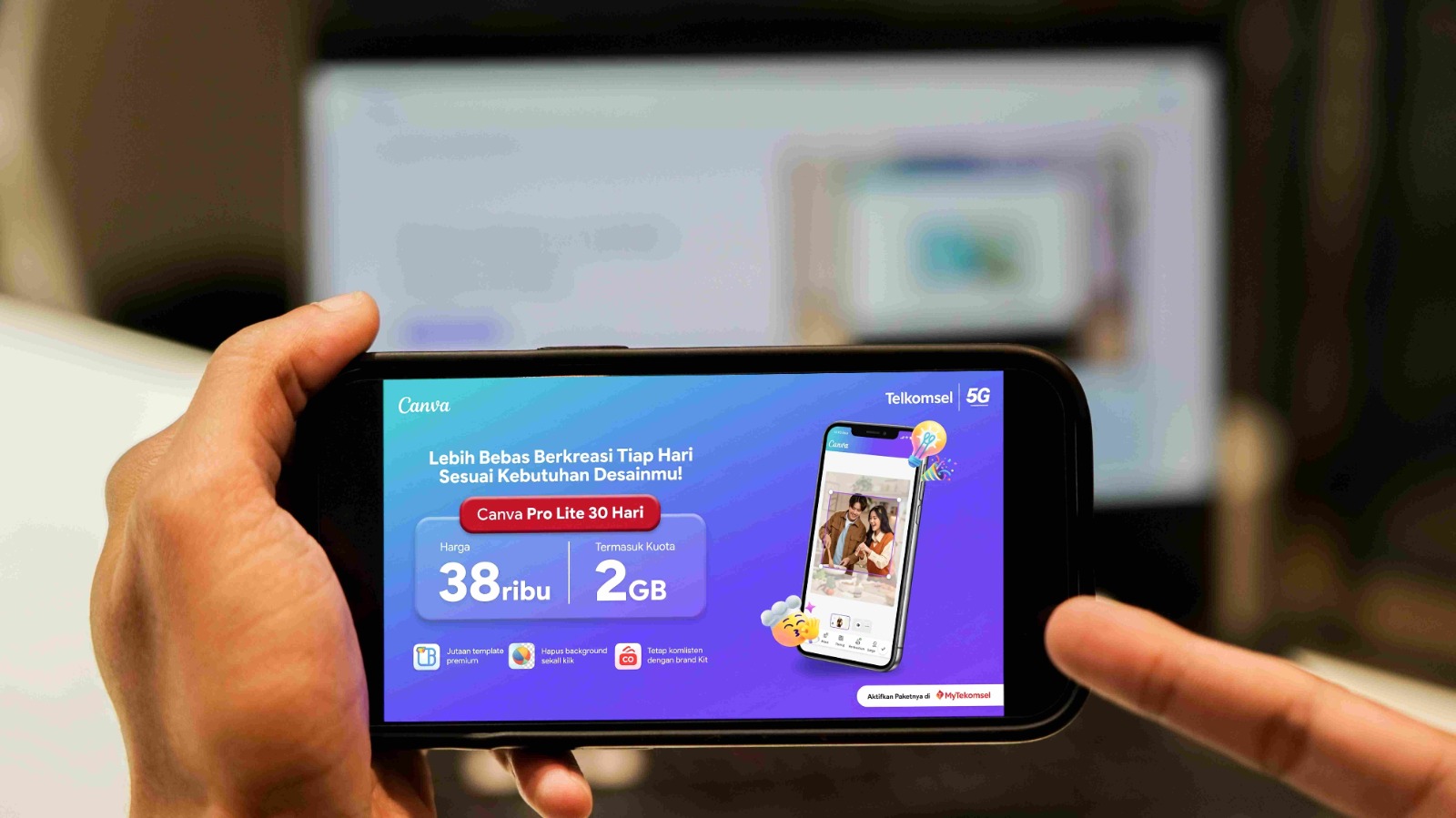 Telkomsel Hadirkan Paket Bundling Canva Pro Lite, Bikin Desain Premium Lebih Mudah