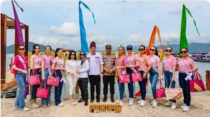 45 Finalis Putri Indonesia 2023 Kunjungi Destinasi Wisata di Provinsi Lampung