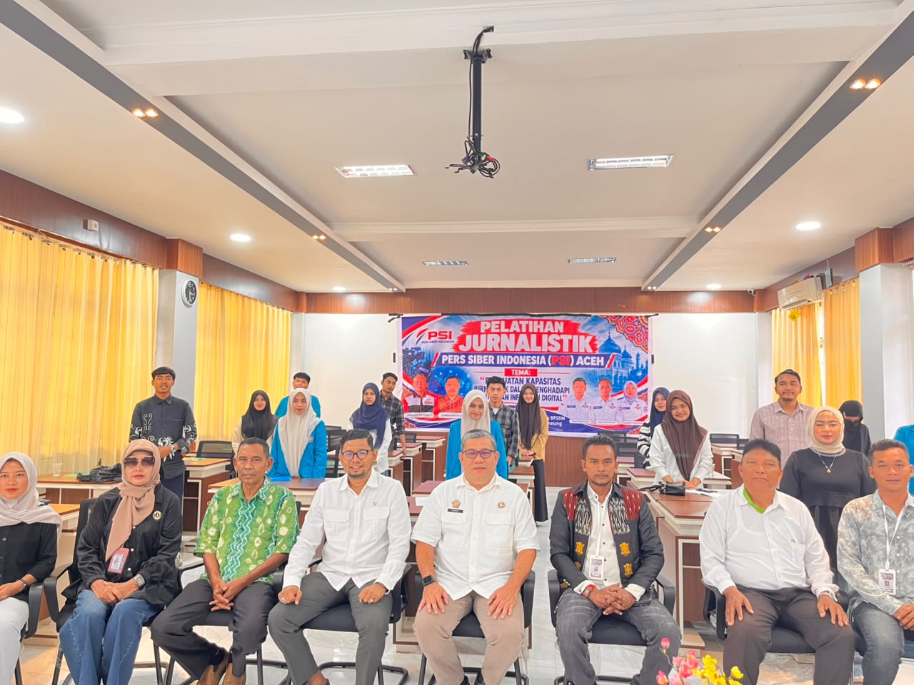 PSI Aceh Gelar Pelatihan Jurnalistik, Perkuat Kompetensi 25 Peserta