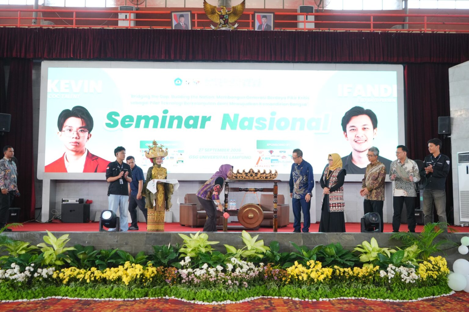 Rektor Unila Buka Seminar Nasional EEA 2026, Tekankan Pentingnya Kompetensi Mahasiswa